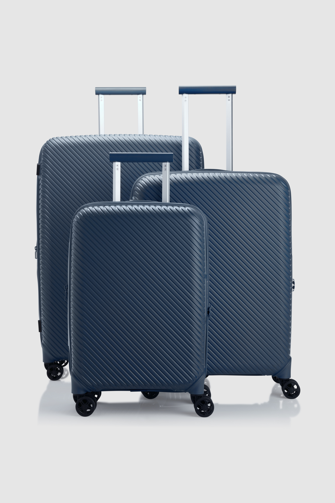 Bondi 3-Piece Luggage Set - Lightweight Spinner Suitcase with TSA Lock for Travel, Business Trips & Vacations