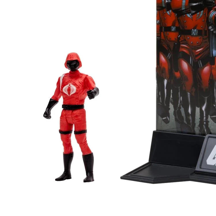 G.I. Joe Page Punchers Cobra Commander & Crimson Guard Action Figure 2-Pack with Comic Book - Collectible Toys for Adults & Kids - Perfect for Display, Play & Comic Book Enthusiasts