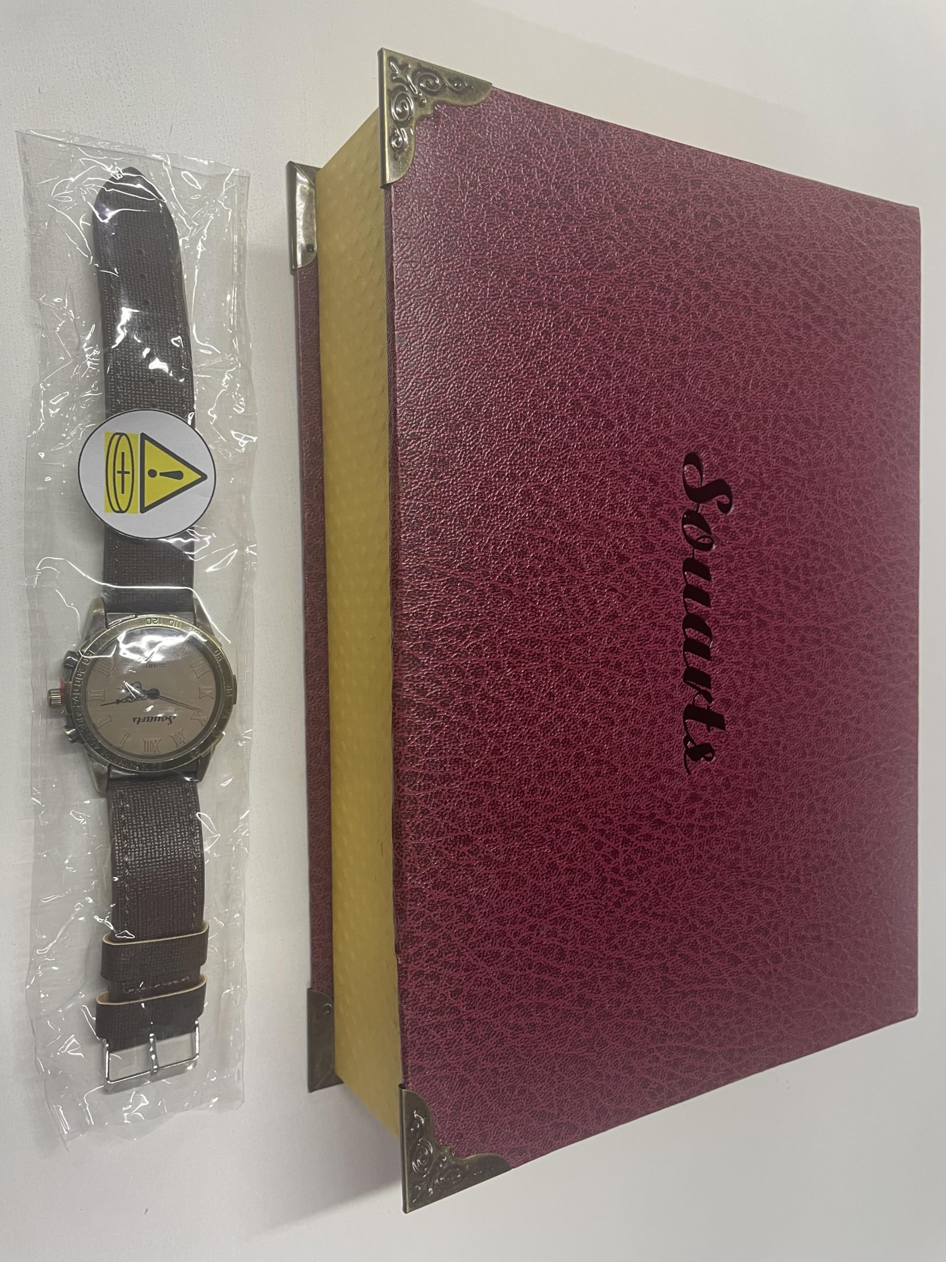 Premium Men's Watch Set - Stylish Artificial Leather Watches for Men, Perfect Birthday Gifts with Gift Box Organizer | Ideal for Business, Formal Events & Everyday Wear