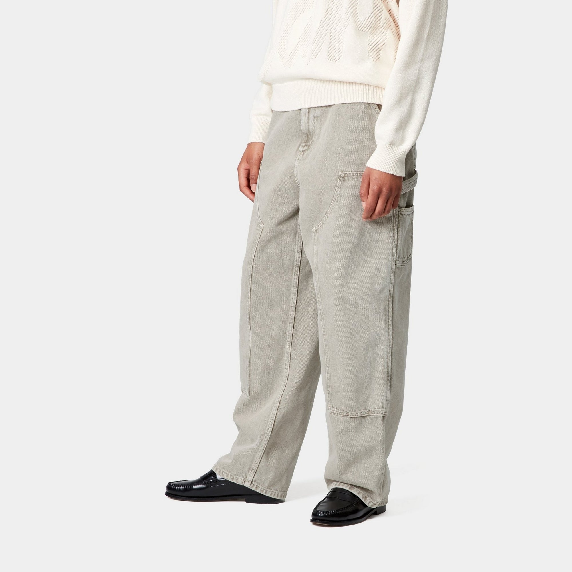 Women's Brandon Double Knee Pant - Chalk Wash & Opuntia | Durable Work Pants for Outdoor Activities, Hiking, and Casual Wear