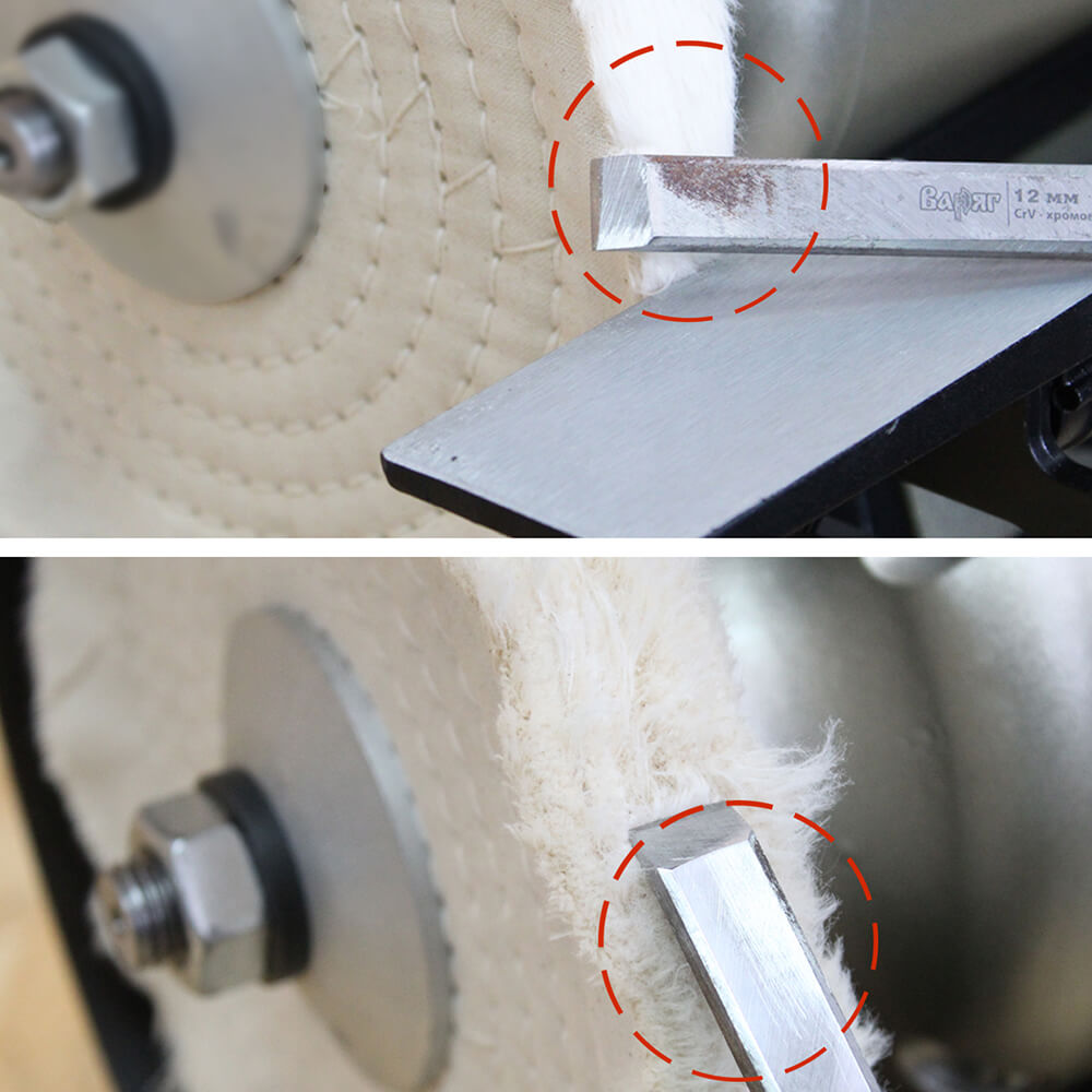 8-Inch Dual Speed Bench Grinder TDS-200DS - Heavy Duty Metal Polishing & Sharpening Tool for DIY & Professional Workshops