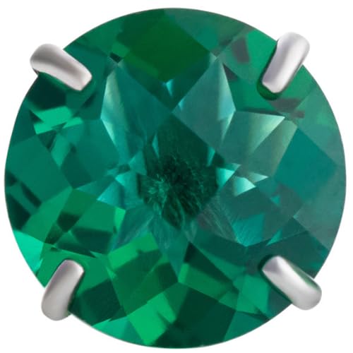 White Gold | Created Emerald