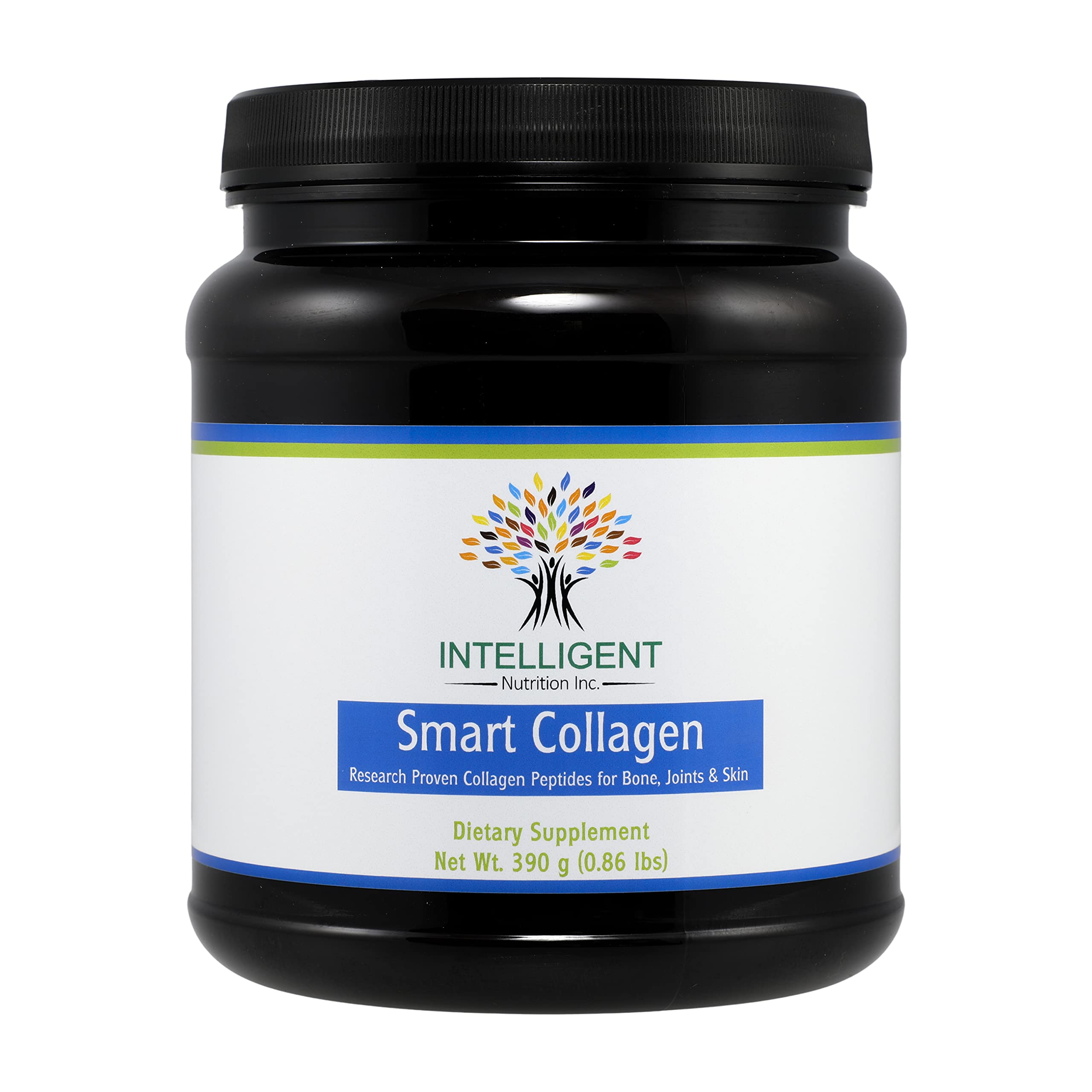Smart Collagen Peptides Powder for Women & Men - Clinically Proven Formula for Bones, Joints, Skin & Gut Health | 390g (30 Servings) | Ideal for Smoothies, Coffee & Post-Workout Recovery