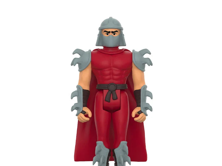 ReAction Teenage Mutant Ninja Turtles Shredder Action Figure (Comic Color) - Collectible Toy for TMNT Fans & Comic Book Enthusiasts | Perfect for Display, Play & Nostalgic Gift Giving