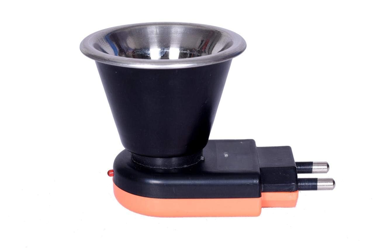 ANKEV Electric Incense Burner - Multi-Purpose Kapoor Dani Camphor Burner, Essential Oil & Aroma Diffuser for Home & Office - Black | Perfect for Meditation, Yoga, Relaxation & Aromatherapy Sessions