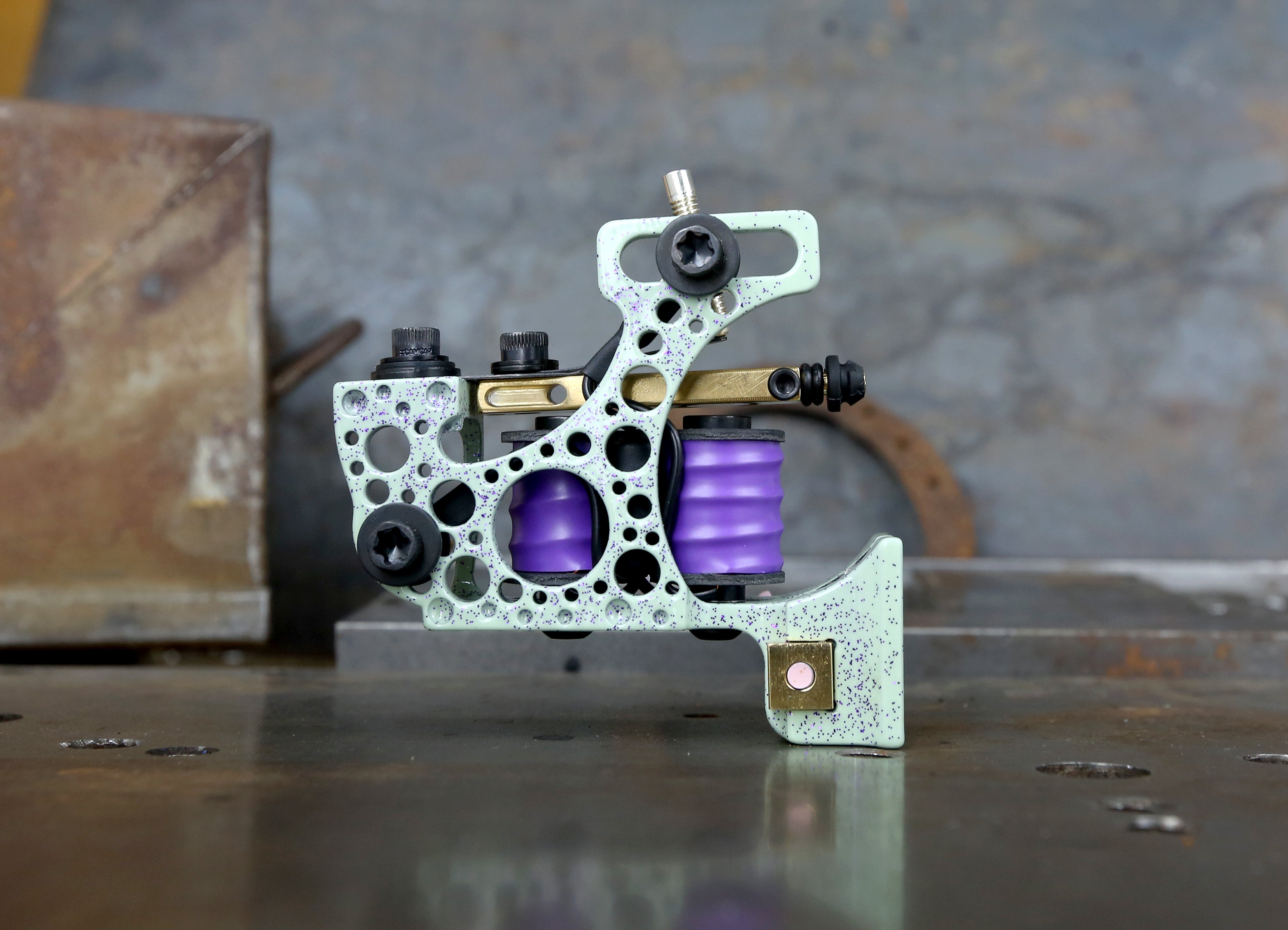 New Limited Edition Destroy Troy Franklin Liner - Purple Seafoam Sparkle | Perfect for Skateboarding, Longboarding & Street Style | High-Performance Skateboard Wheels