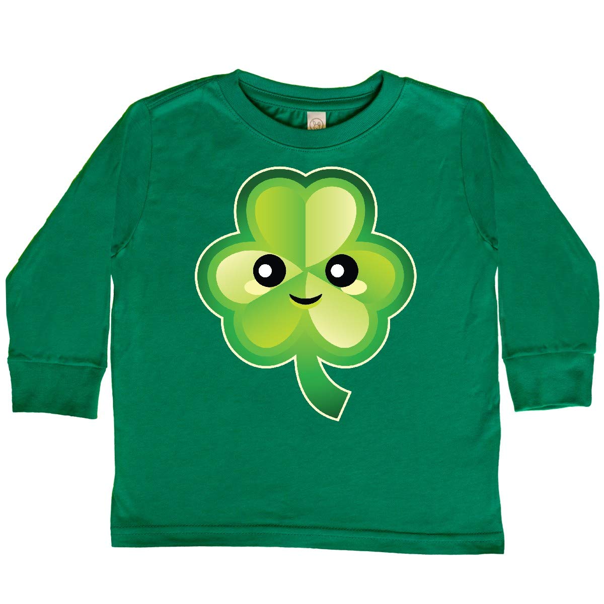 Irish Shamrock St. Patrick's Day Toddler Long Sleeve T-Shirt - Funny & Cute St. Paddy's Outfit for Babies & Kids - Perfect for Parades, Parties & Family Photos