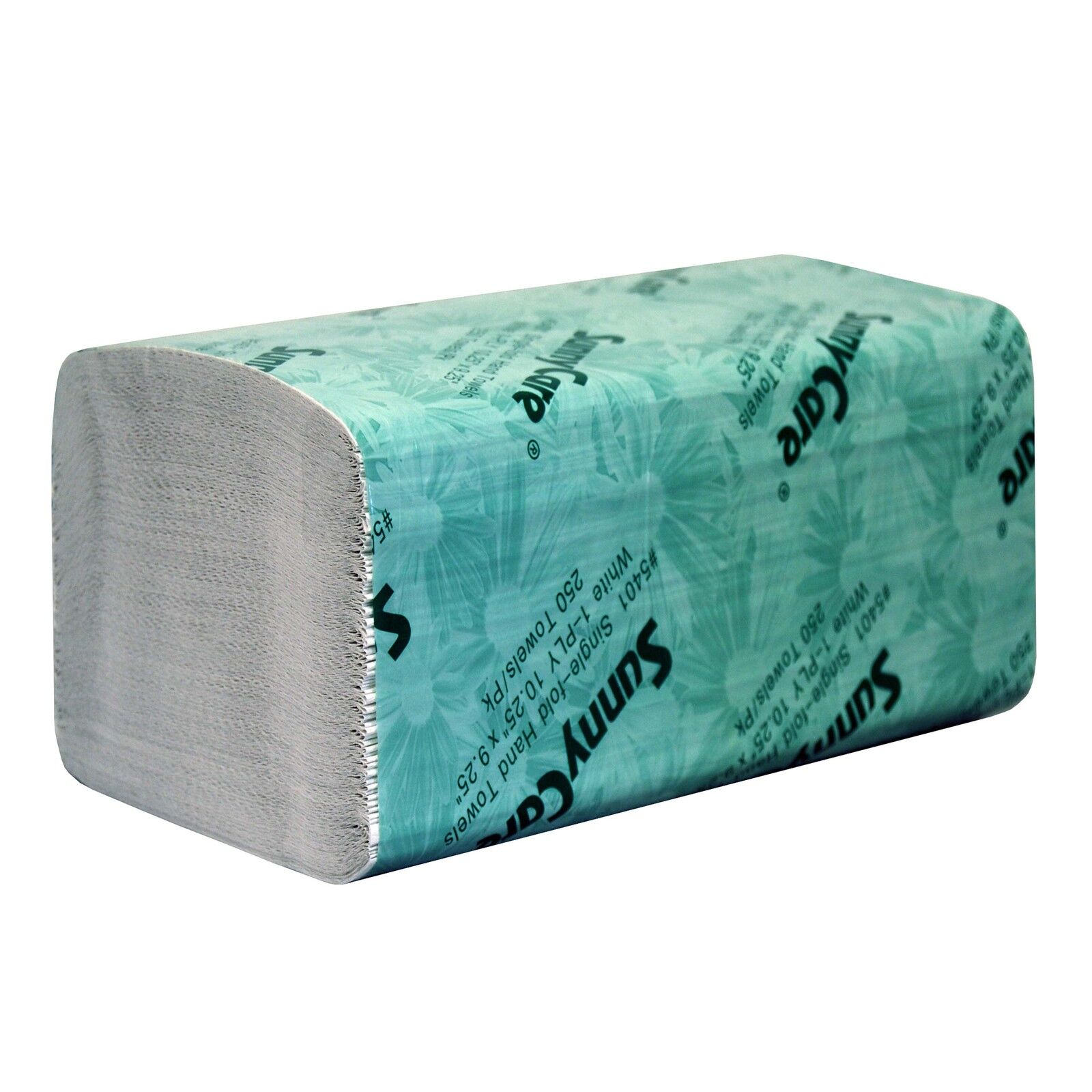 Single Fold Bleached 1-Ply White Recycled Hand Towels - 4000/Case | Bulk Paper Towels for Restaurants, Kitchens & Commercial Use