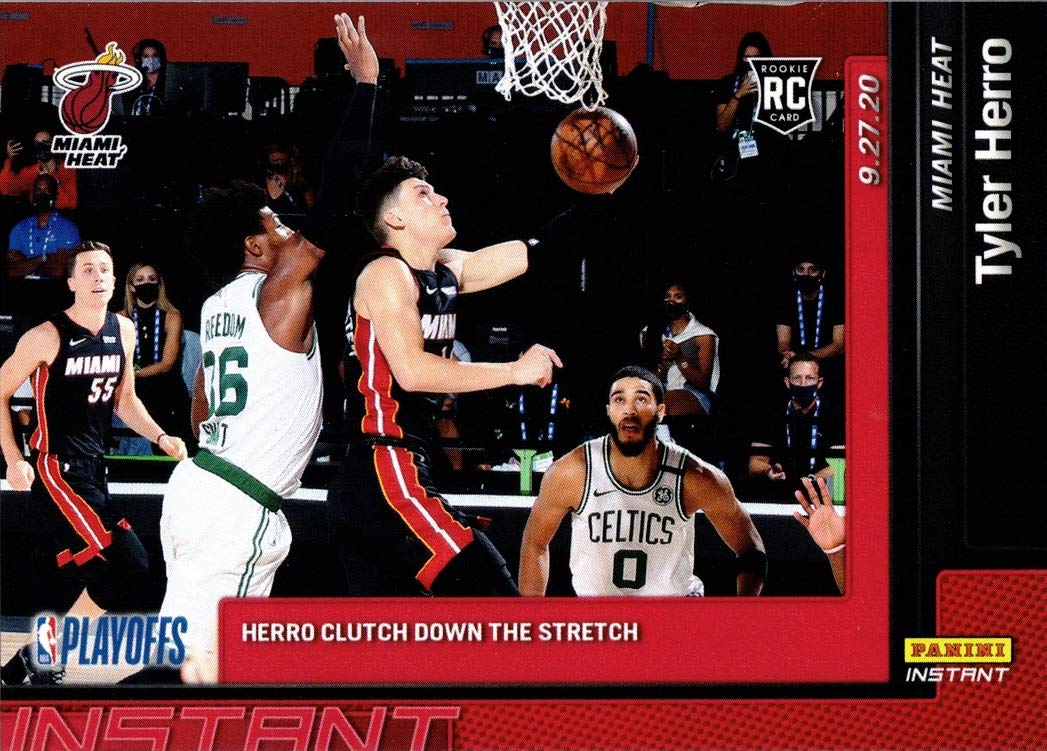 2019-20 Panini Instant Basketball #229 Tyler Herro Rookie Card - Miami Heat - Limited Edition of 500 - Perfect for NBA Collectors & Sports Memorabilia Fans