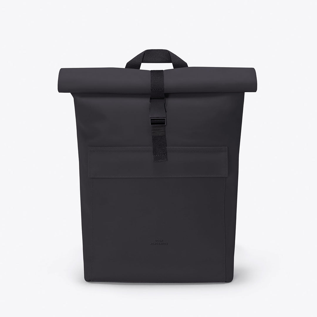 Ucon Acrobatics Jannik Mini Backpack - Stylish Black Compact Daypack for Travel, School & Everyday Use
