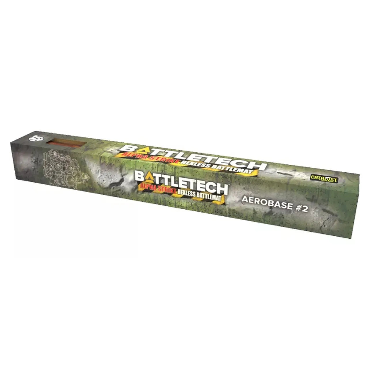 BattleTech Alpha Strike Aero Base 2 Game Mat - Premium Dry Erase Battle Mat for Tabletop Wargaming - Perfect for Mech Battles & Strategy Games