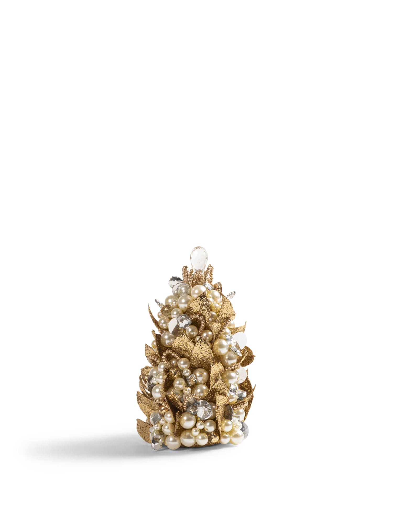 7 Pearl Christmas Tree Decorations - Elegant Holiday Ornaments for Xmas Tree, Home, Office & Party Decor | Perfect for Festive Season, Gifts & Holiday Celebrations