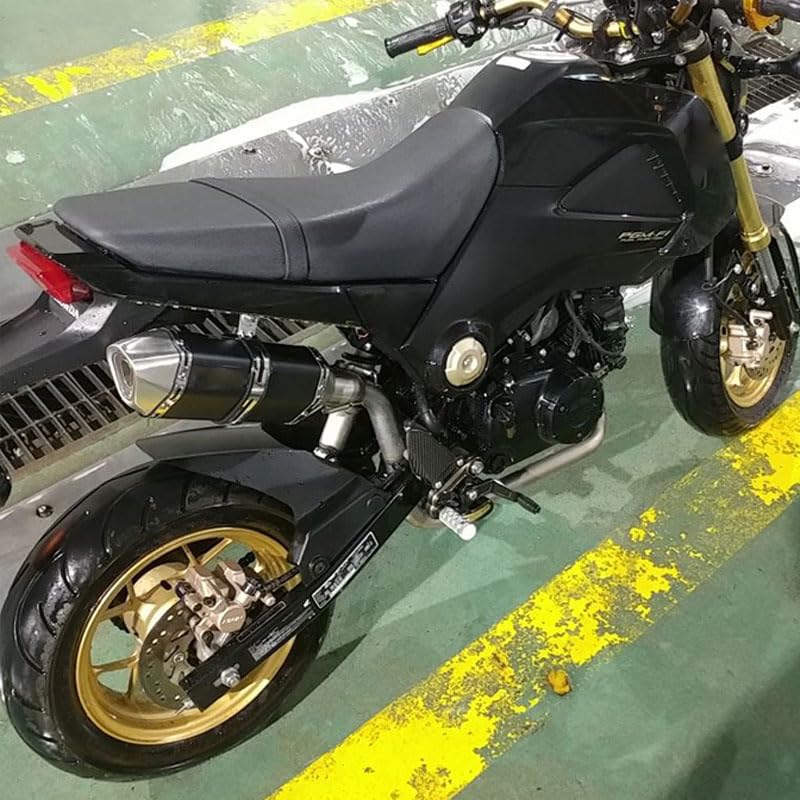 Stainless Steel Motorcycle Slip-On Muffler for 51mm Exhaust - Universal Fit for Performance Upgrade