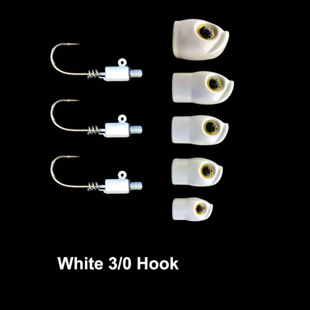Stack Tackle Screwy Head Jigheads - Premium Fishing Lures for Bass, Walleye & Trout - Perfect for Freshwater & Saltwater Fishing Trips