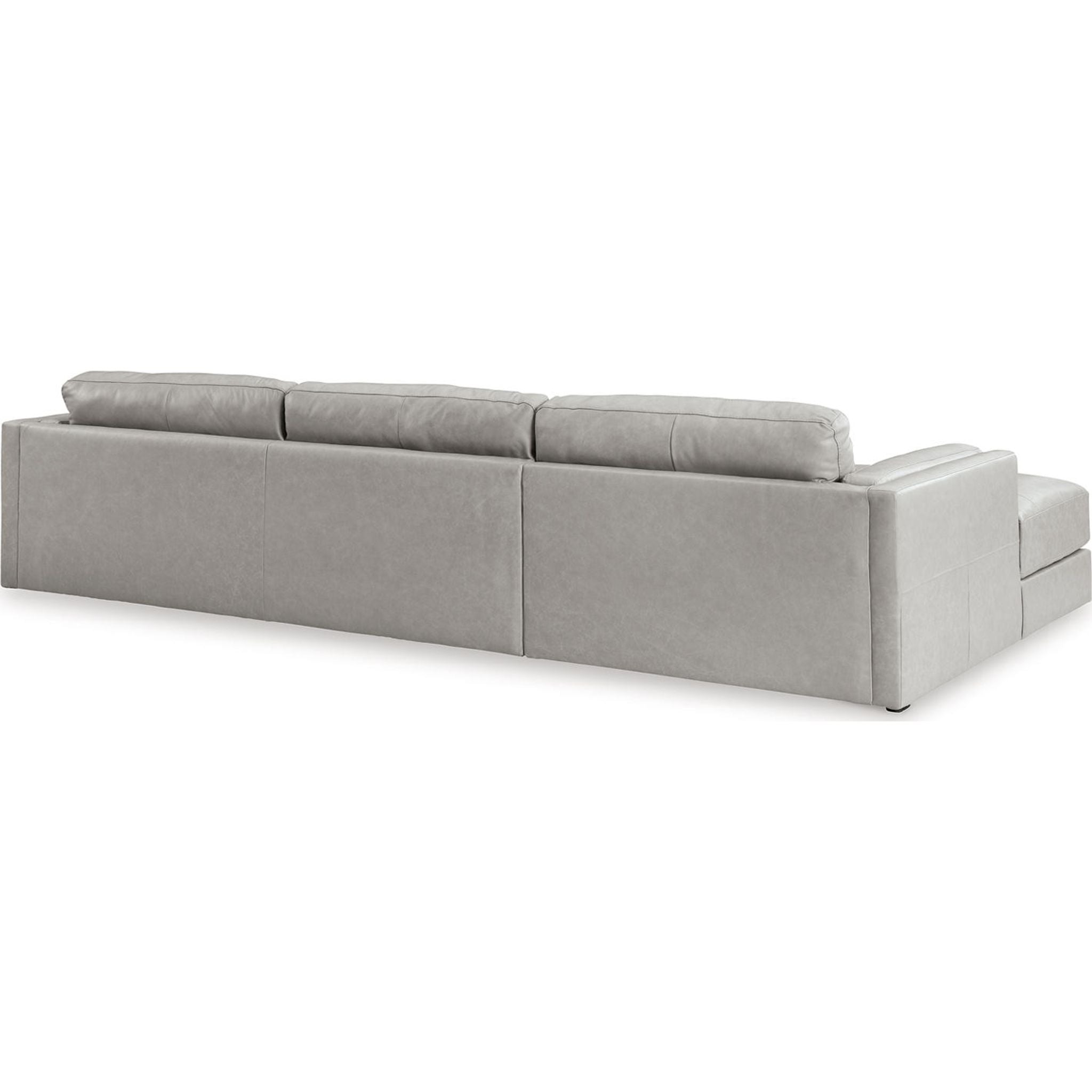 Amiata 2-Piece Sectional Sofa with Chaise Lounge - Modern L-Shaped Couch for Living Room, Family Room & Apartment