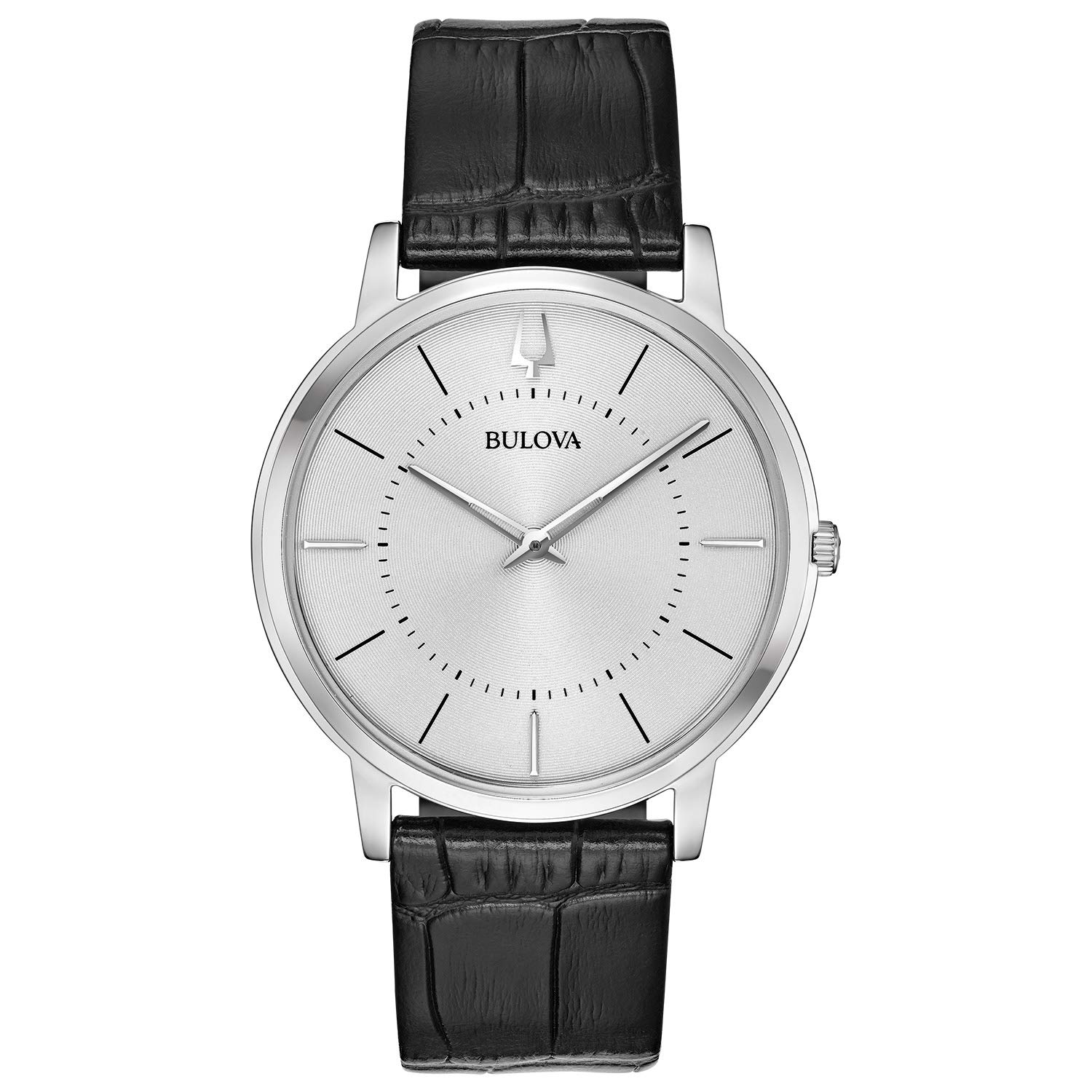Bulova Classic Quartz Men's Watch - Stainless Steel Case & Band, Water Resistant, Dress & Casual Style - Perfect for Business, Office, and Everyday Wear