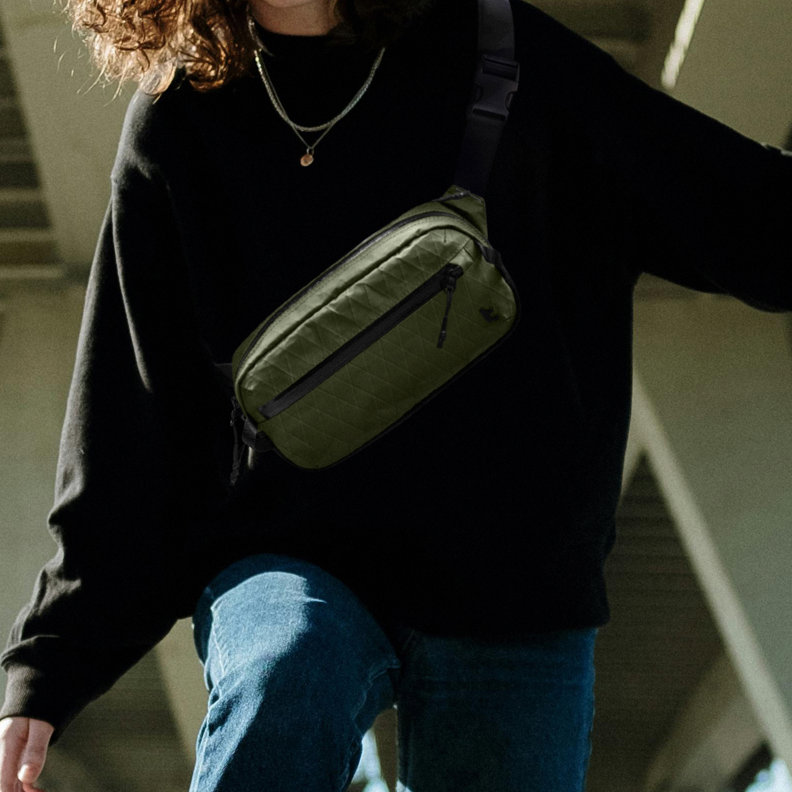 Aviator T35 X-Pac Chest Bag - Durable Crossbody Sling Pack for Outdoor Adventures, Travel & Hiking - Water-Resistant & Lightweight