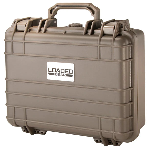 Barska BH11858 Loaded Gear Protective Hard Case - Heavy Duty Black Waterproof Storage for Tools, Electronics & Equipment - Perfect for Travel, Camping & Outdoor Adventures