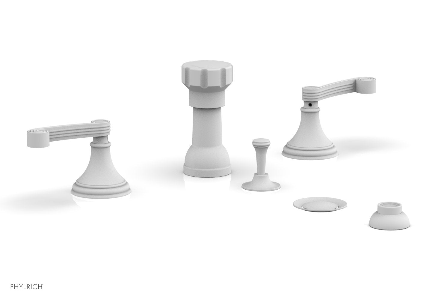 3RING Four Hole Bidet Set D4206 - Modern Bidet Sprayer Kit for Toilet with 4 Adjustable Nozzles, Easy Installation & Hygienic Cleaning (Perfect for Bathroom, RV, Travel & Home Use)