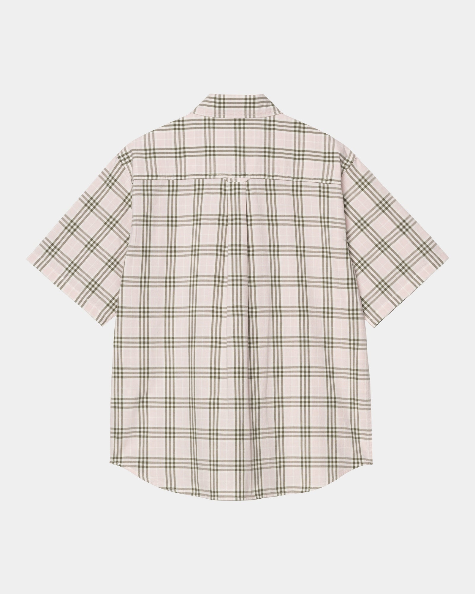 Niven Check Shirt for Men - Stylish Casual Plaid Button Down Shirt in Air Pink/Wax | Perfect for Office, Date Night & Weekend Outfits
