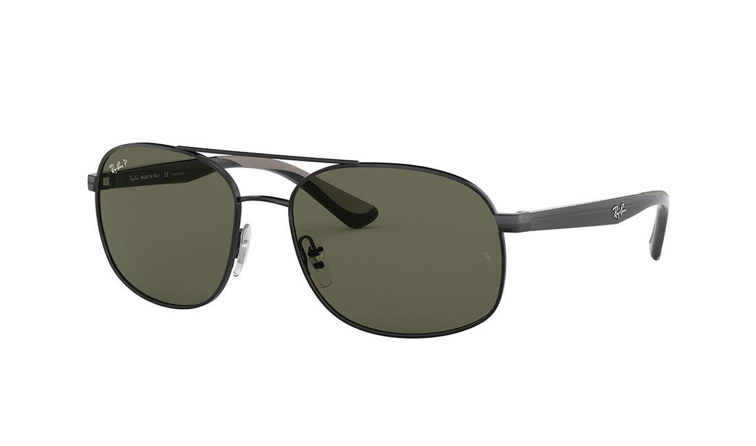 RayBan 3593 Polarized Sunglasses - UV Protection, Classic Aviator Style for Men & Women - Perfect for Driving, Travel, and Outdoor Activities