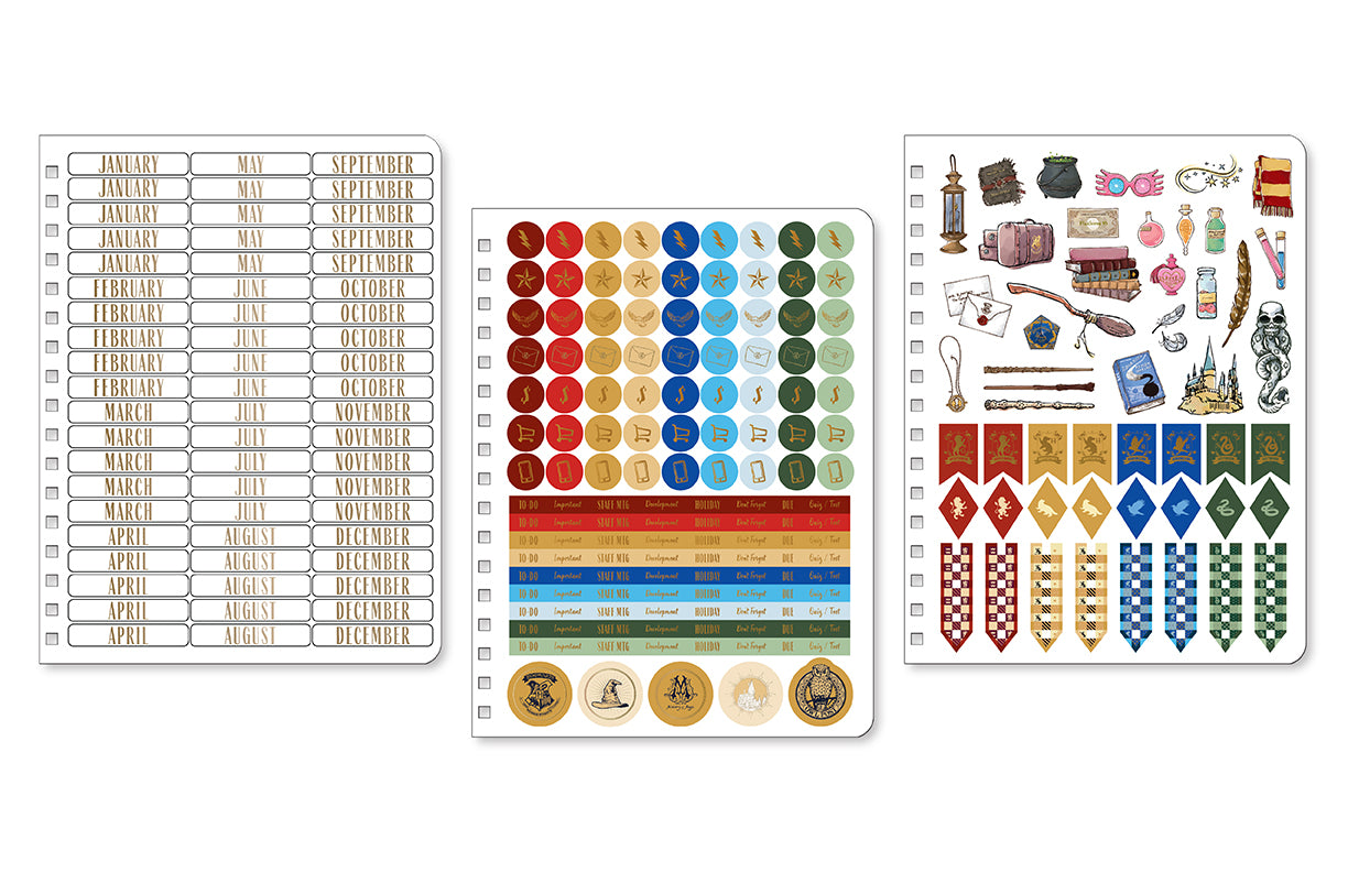 Harry Potter: Hogwarts Teacher's 12-Month Undated Planner - Perfect for Classroom Organization, Lesson Planning & Wizarding World Fans