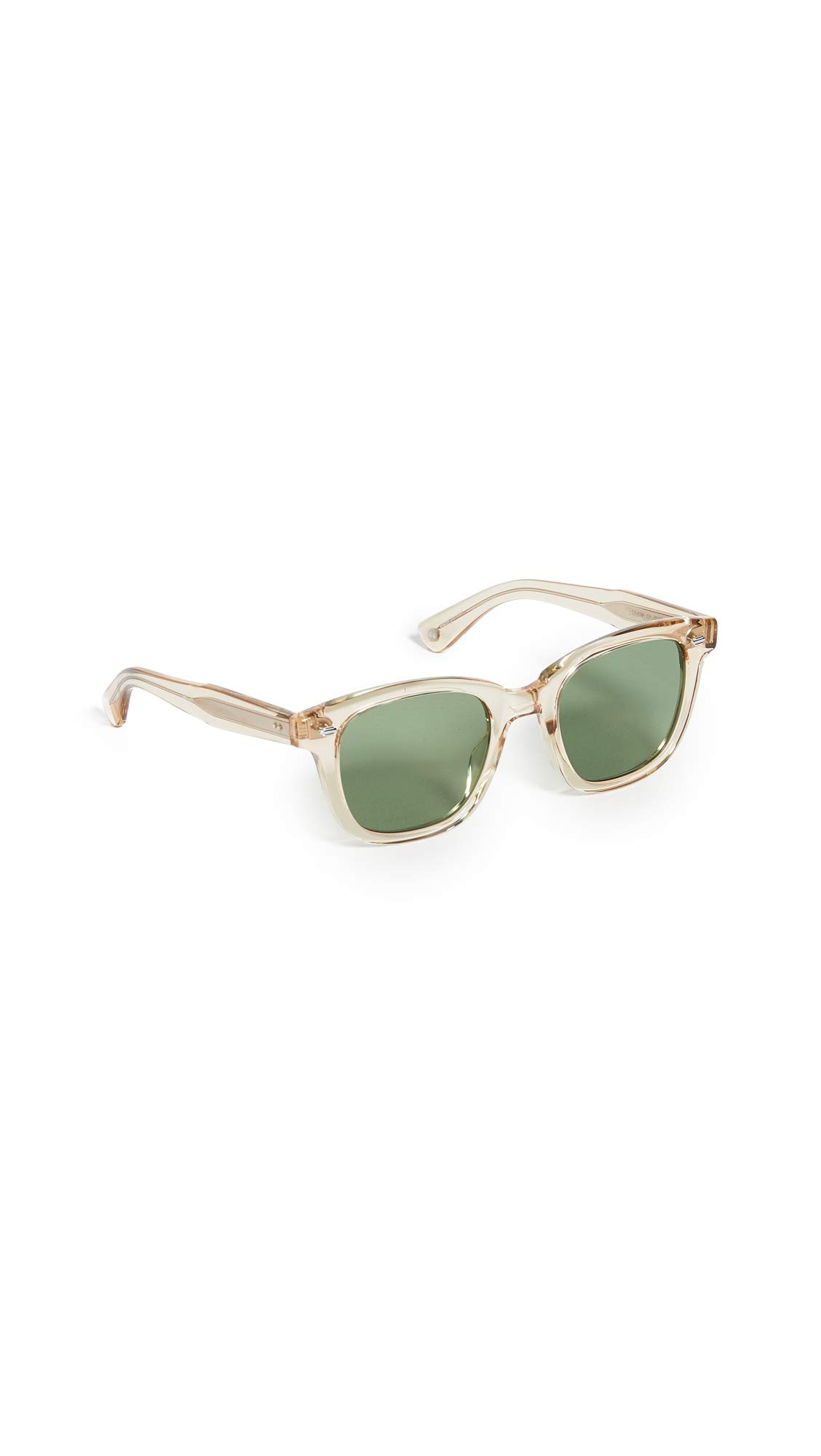 GARRETT LEIGHT Calabar Sunglasses for Men & Women - Premium Polarized UV Protection - Stylish Retro Aviator Shades for Outdoor, Driving, Beach & Travel