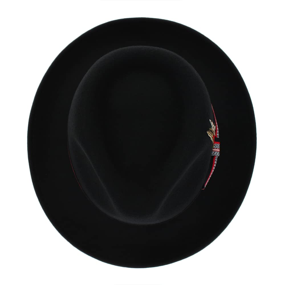 Stylish Hats in the Belfry XLarge - Black & Red Striped Hat for Men & Women | Perfect for Outdoor Activities, Fashion Accessories, and Casual Wear