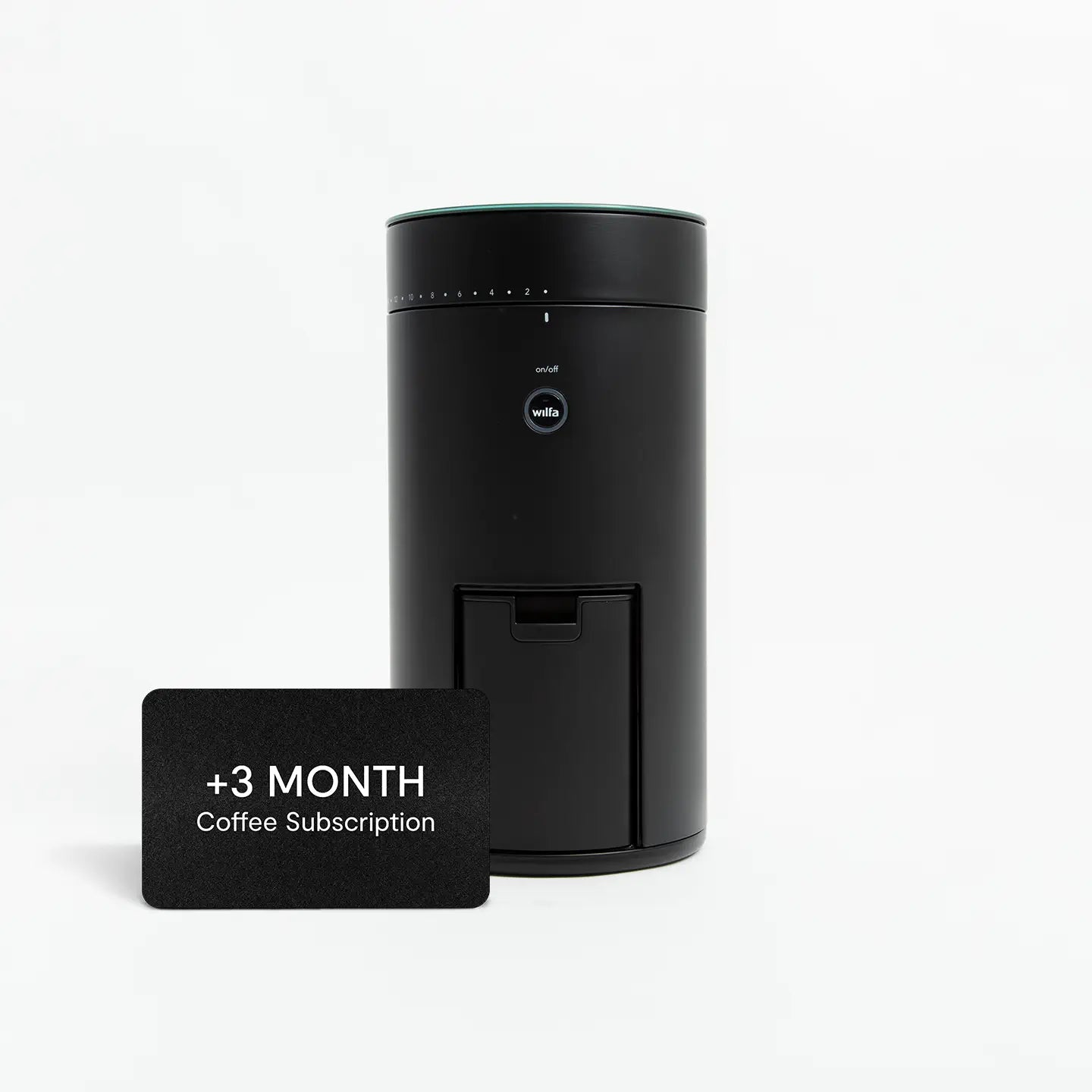 Wilfa Uniform+ Premium Coffee Grinder for Espresso & Pour Over - Black - Perfect for Home Baristas & Coffee Enthusiasts