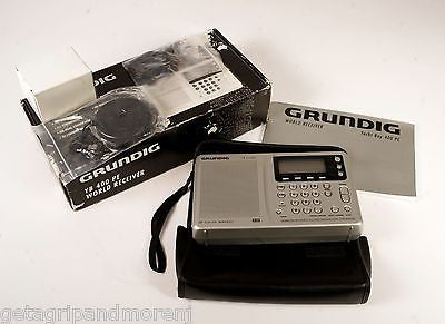GRUNDIG YB 400 PE World Receiver - FM/LM/MW/SW 40 Station Portable Radio | Excellent Condition | Perfect for Travel, Camping & Emergency Preparedness