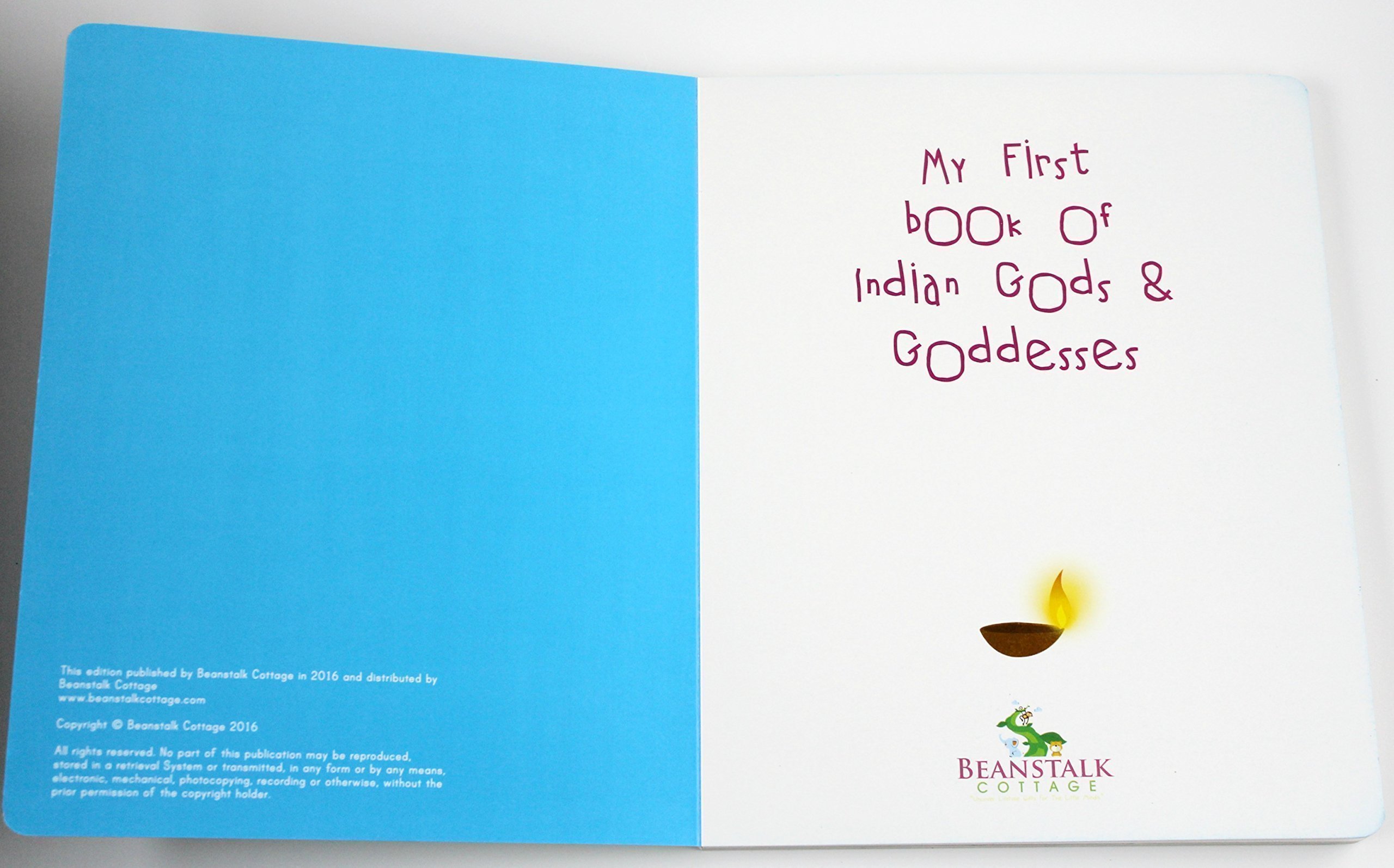 My First Book of Hindu Gods and Goddesses - Illustrated Children's Board Book | Perfect Baby Shower Gift & Learning Tool for Toddlers | Hindu Culture Education for Kids