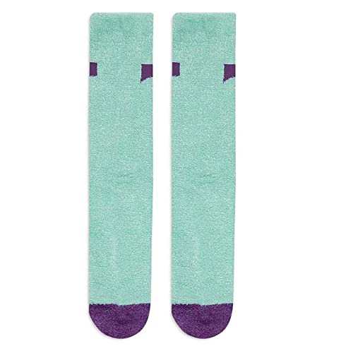 Bravo Fuzzy Socks White - Cozy Winter Slipper Socks for Women & Men | Perfect for Home, Office and Cold Weather Comfort