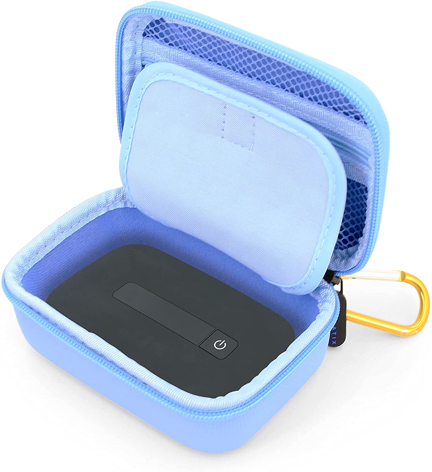 CASEMATIX 4G WiFi Hotspot Carrying Case - Compatible with Verizon Jetpack MiFi 8800L & Netgear Unite 4G LTE Mobile Hotspot - Protective Pouch for Travel, Business & Remote Work