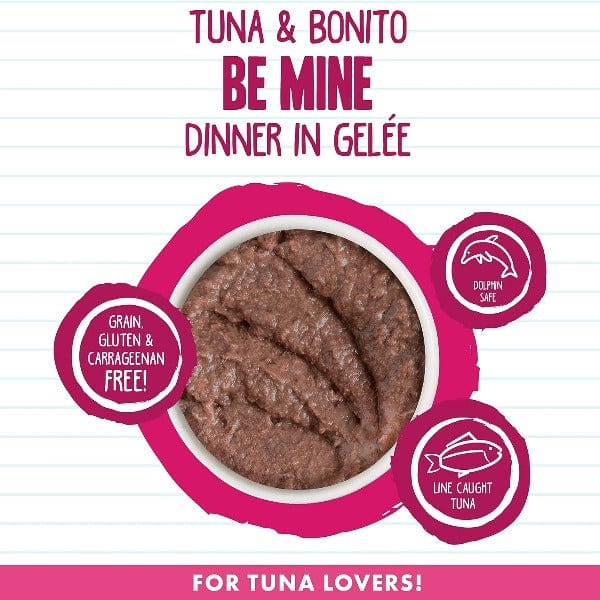 Premium B.F.F. Tuna & Bonito Canned Cat Food - Grain-Free, High-Protein Wet Food for Cats - Perfect for Adult Cats & Kittens - Great for Mealtime, Travel & Emergency Pet Food Supply