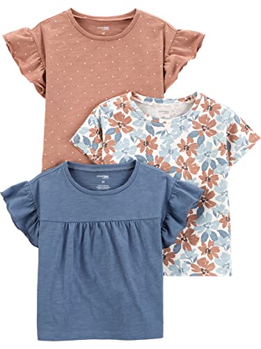 Brown Dots/Denim/White Floral