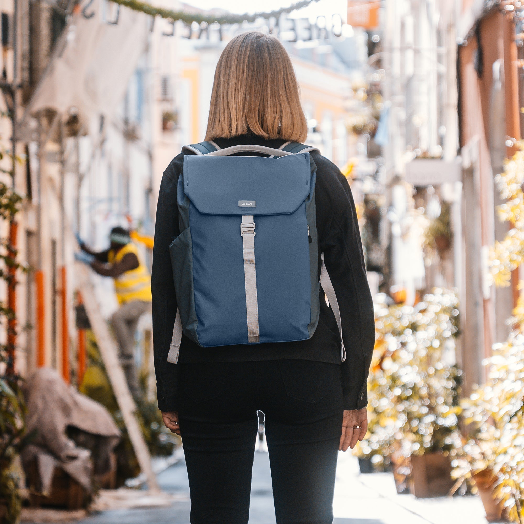 Flap Backpack with AiroFoam® Technology - Lightweight & Durable Marine Backpack for Travel, Hiking & Outdoor Adventures