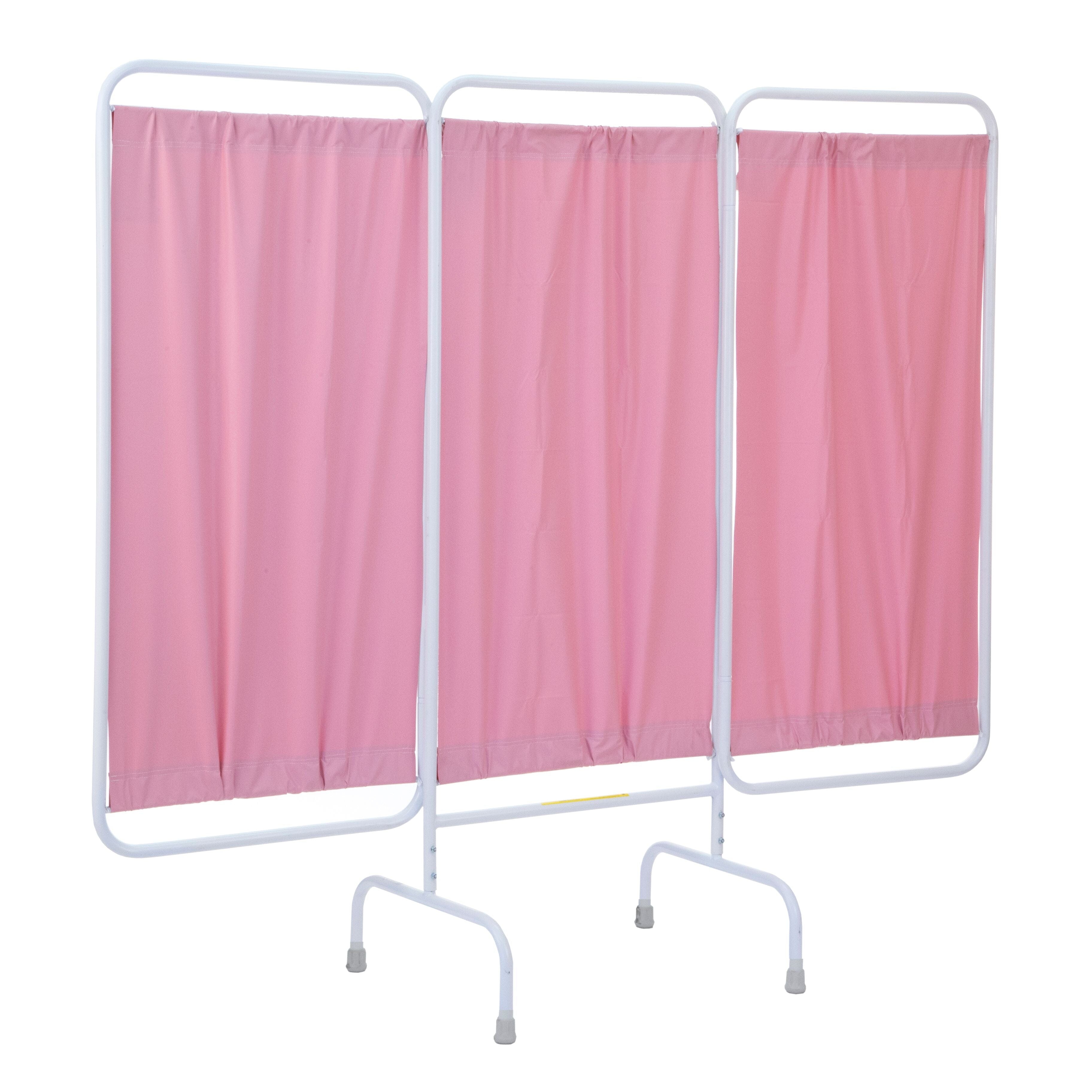 3-Panel Stationary Medical Privacy Screen - Made in USA - Ideal for Hospitals, Clinics, and Healthcare Facilities