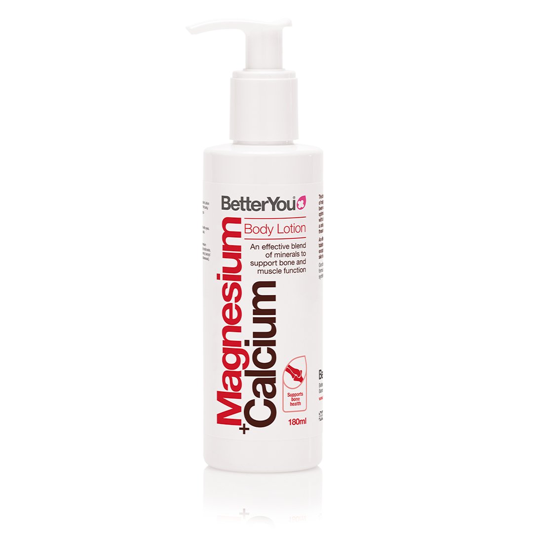 BetterYou Magnesium Bone Mineral Lotion 180ml - Fast-Absorbing Magnesium Supplement for Bone Health & Muscle Recovery - Perfect for Athletes, Fitness Enthusiasts & Daily Wellness