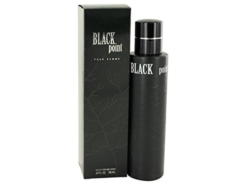 YZY Black Point Eau De Parfum Spray for Men - 3.4 oz Luxury Cologne | 100% Authentic Fragrance | Perfect for Date Night, Office & Special Occasions