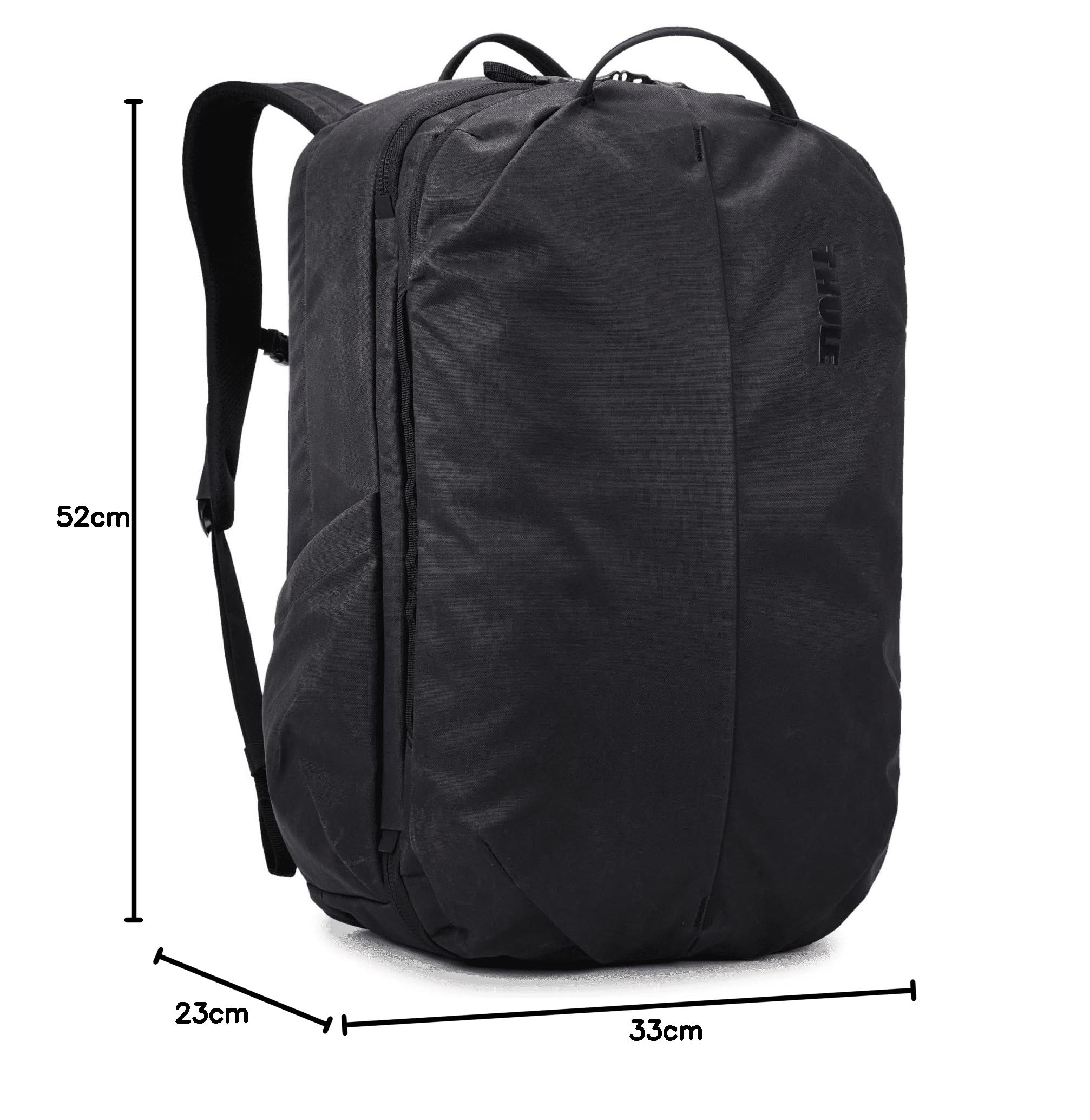 Thule Aion Backpack - Waterproof Travel Backpack for Men & Women, Durable Laptop Backpack with USB Charging Port - Perfect for Commuting, Hiking, and Business Travel