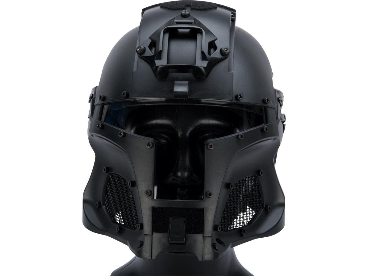 Medieval Iron Warrior Full Head Coverage Helmet - Authentic Knight Helmet for Cosplay, LARP & Historical Reenactment - Perfect for Renaissance Fairs, Theater Performances & Collectors