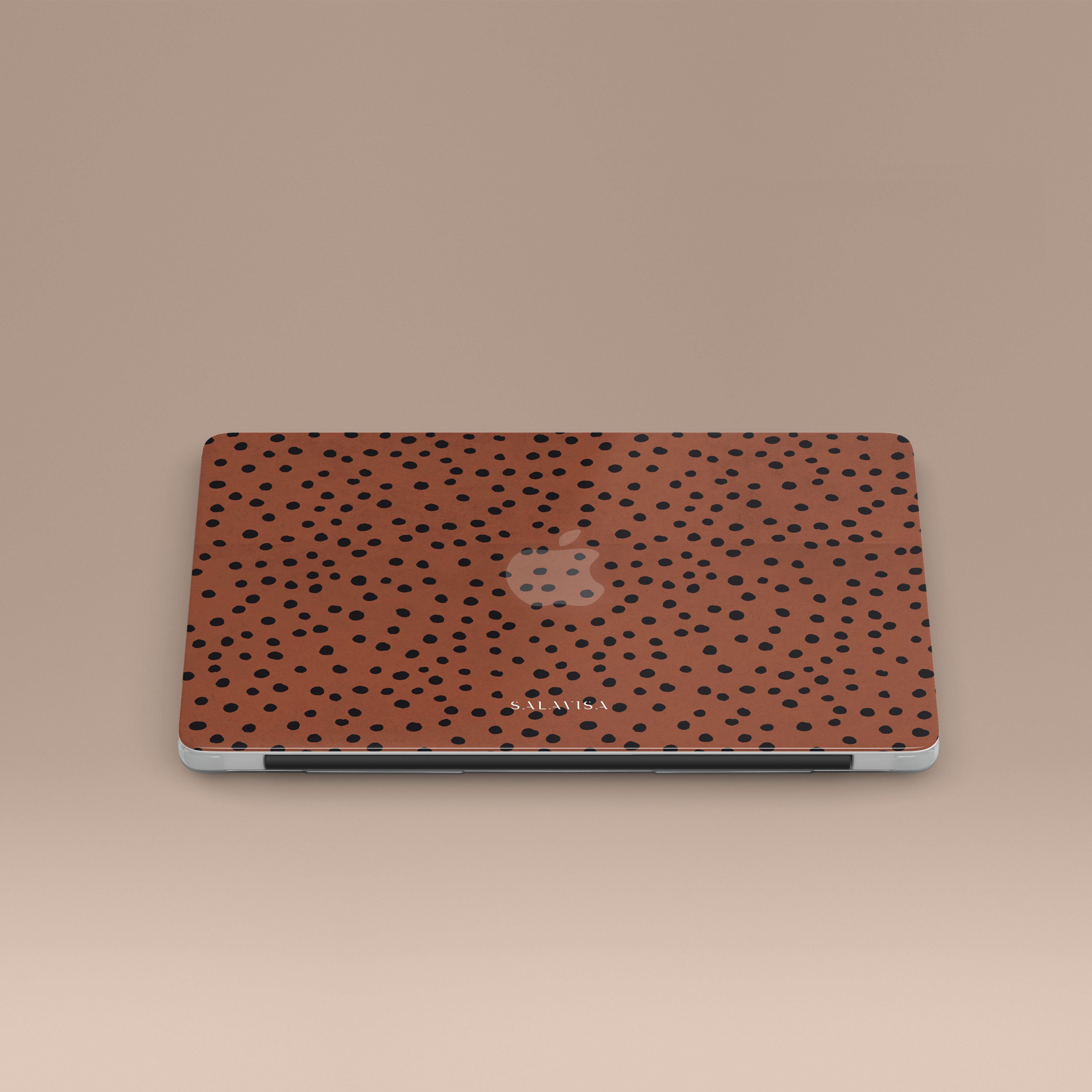 Orange Polka Dots MacBook Case - Stylish Protective Cover for MacBook Air/Pro 13 14 15 16 Inch - Cute Durable Laptop Sleeve for Work, School & Travel