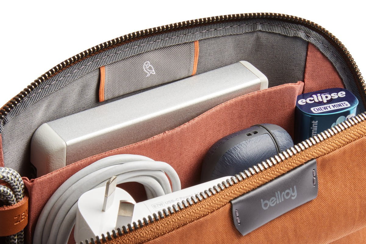 Bellroy Premium Leather Desk Organizer - Stylish & Functional Office Desk Caddy for Pens, Notebooks & Accessories | Perfect Home Office & Workspace Organization