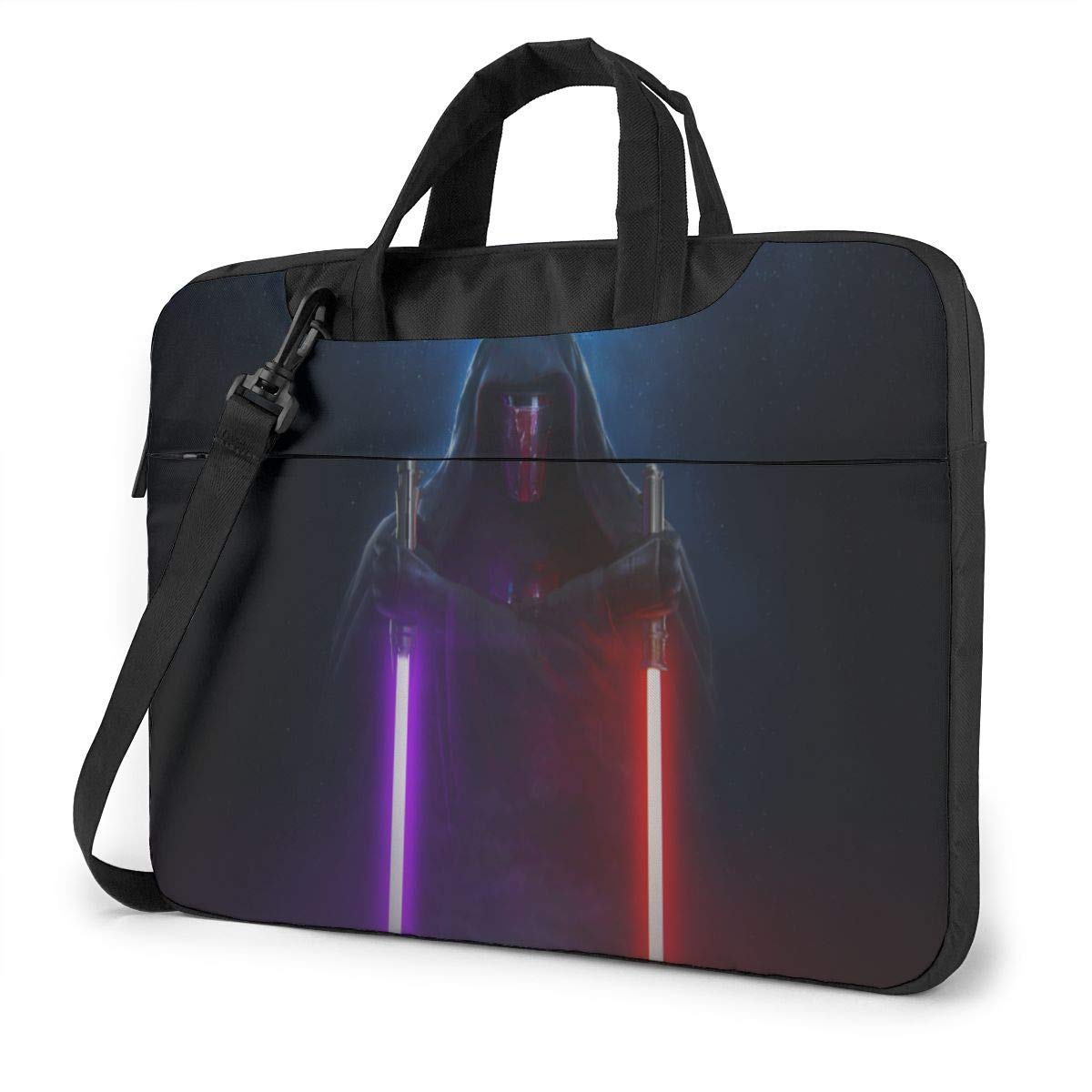 Star Wars Mandalorian Darth Revan Laptop Sleeve Case - Shockproof Oxford Protective Cover for 15.6 Inch Notebook & Tablet - Perfect for Office, School & Travel Carrying Bag