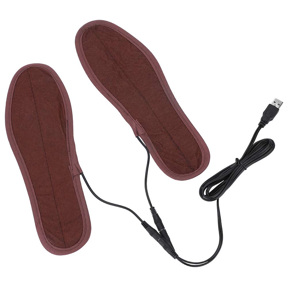 USB Heated Slippers for Women & Men - Electric Foot Warmers with Adjustable Temperature (41-42/26cm/10.2in) - Perfect for Winter, Arthritis Pain Relief & Indoor/Outdoor Use