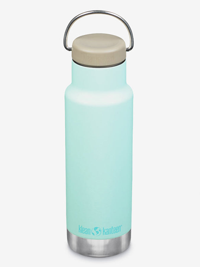 Klean Kanteen 12oz (355ml) Vacuum Insulated Stainless Steel Water Bottle with Loop Cap - Leak Proof & BPA Free for Hiking, Gym & Everyday Use