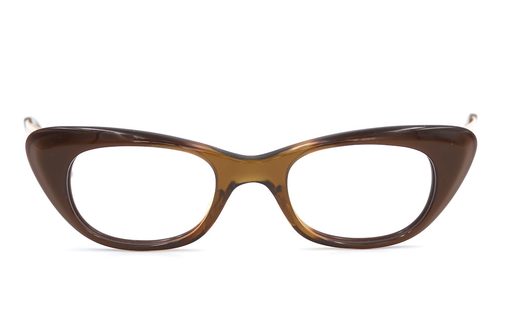 Vintage 1960s Cat Eye Sunglasses - Retro Fashion Sunglasses for Women - Perfect for Beach, Outdoor, and Party Wear