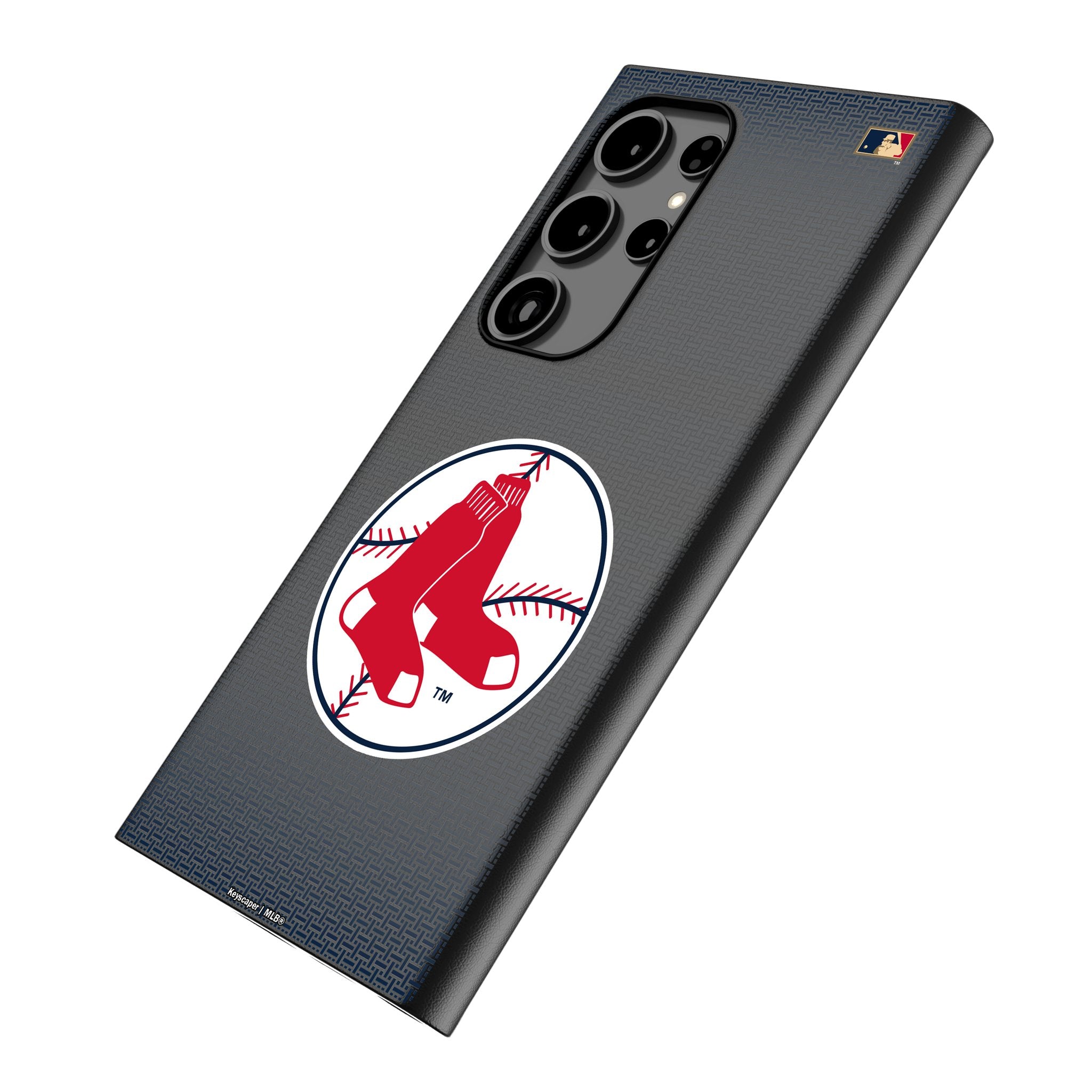 Boston Red Sox 1970-1975 Cooperstown Collection Linen MagSafe Compatible Phone Case for Samsung Galaxy - Perfect for Baseball Fans & Game Day Accessories
