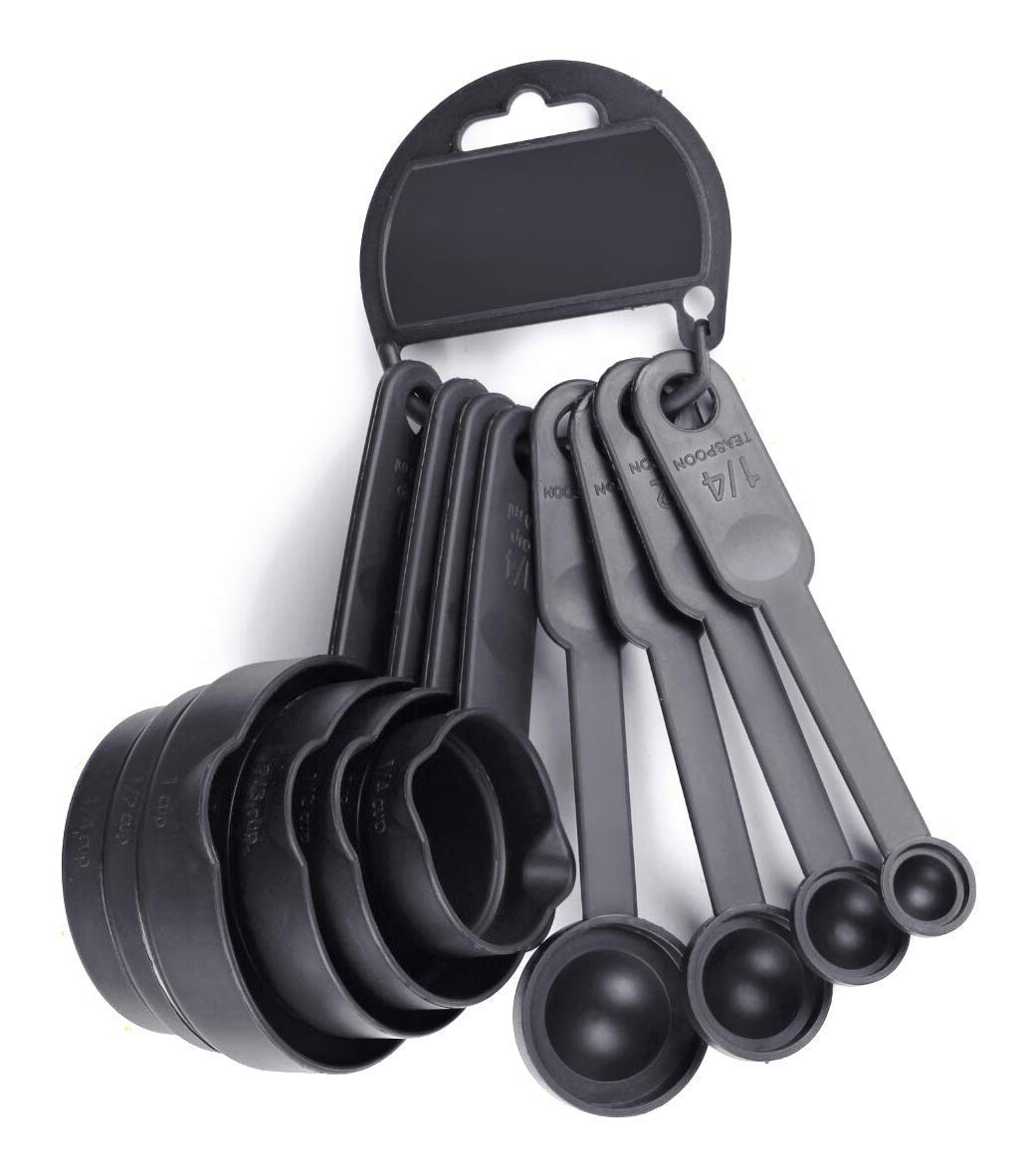 Premium 8-Piece Measuring Cups and Spoons Set - Stainless Steel Kitchen Essentials for Baking & Cooking | Perfect for Home Chefs, Bakers & Meal Prep