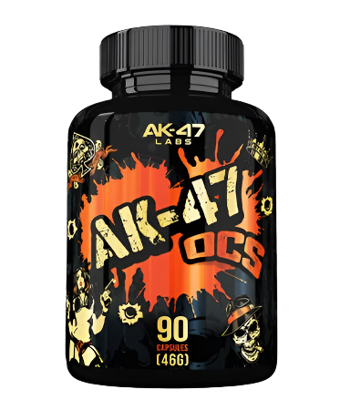 AK 47 Labs OCS 90 Caps - Premium Organic CBD Supplement for Stress Relief & Relaxation | Perfect for Daily Wellness & Post-Workout Recovery
